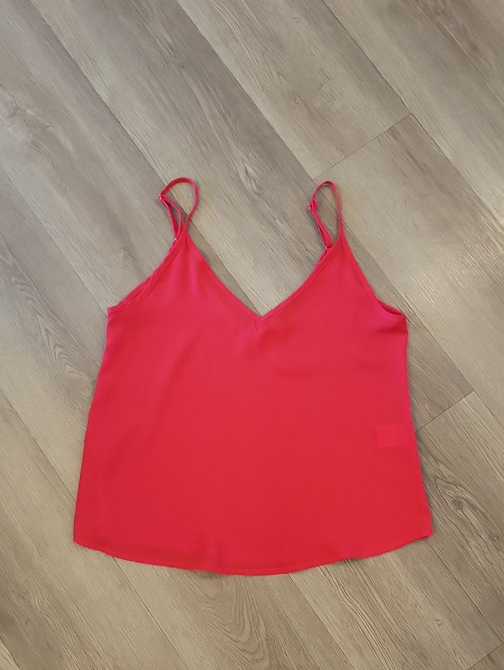 NWOT SHEIN Red V-Neck Spaghetti Strap Cami